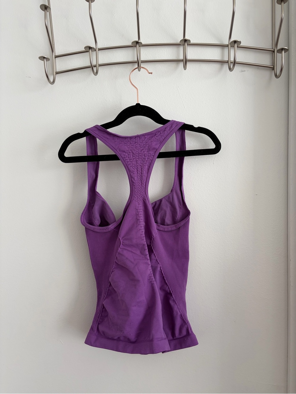 Purple Racerback Tank Top - Picture 3 of 5